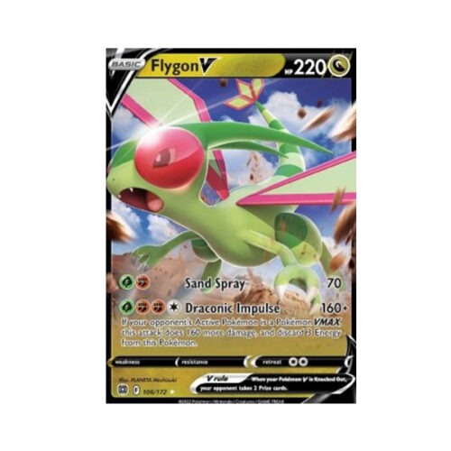 Pokemon TCG: karta Flygon V (BRS 106)