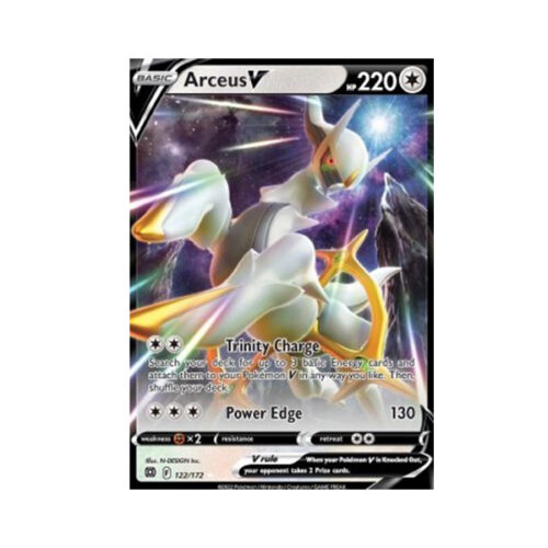 Pokemon TCG: karta Arceus V (BRS 122)