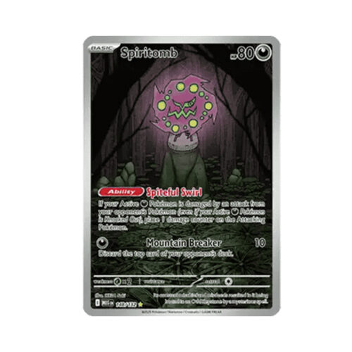 Pokemon TCG: karta Spiritomb (MEG 148)