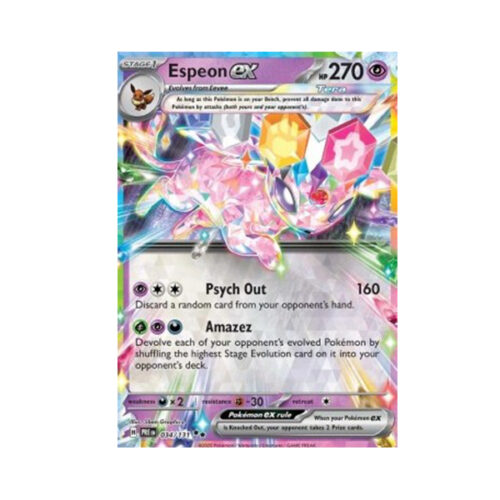 Pokemon TCG: karta Espeon ex (PRE 034)