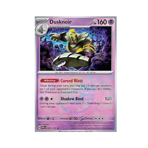 Pokemon TCG: karta Dusknoir (xPRE 037)