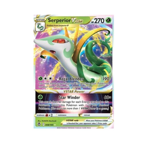 Pokemon TCG: karta Serperior VSTAR (SIT 008)
