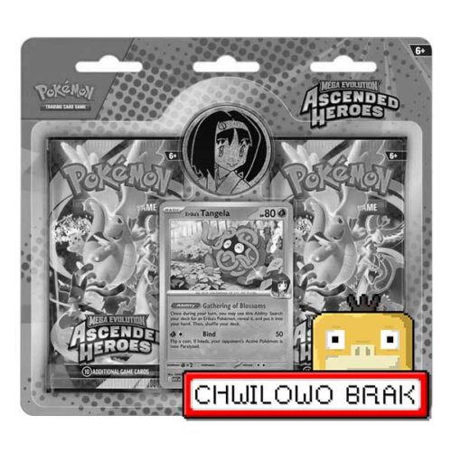 Pokémon TCG: Mega Evolution - Ascended Heroes Trainer 2-Pack Blister (Erika's Tangela)