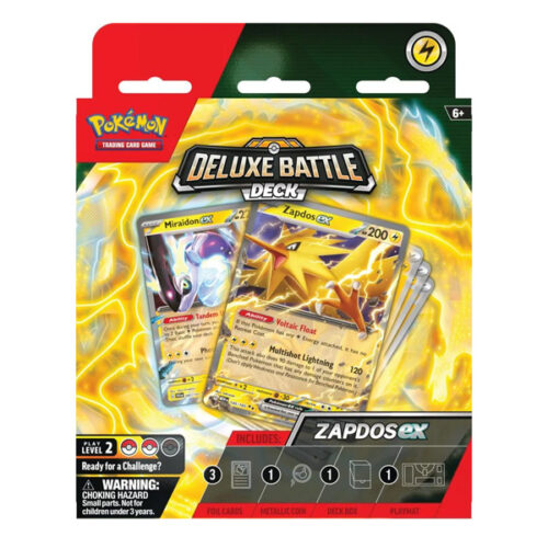 Pokémon TCG: Deluxe Battle Deck - Zapdos ex